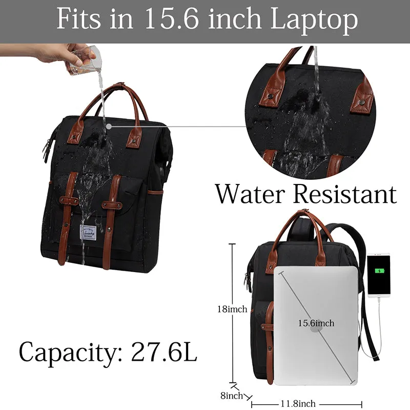 15.6 Inch Laptop Backpack With USB Charger