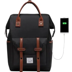 15.6 Inch Laptop Backpack With USB Charger