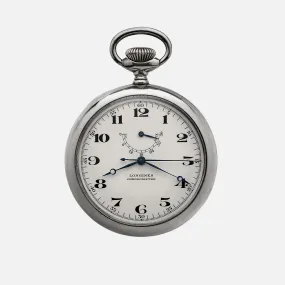 1948 Longines Pocket Watch With Central Seconds