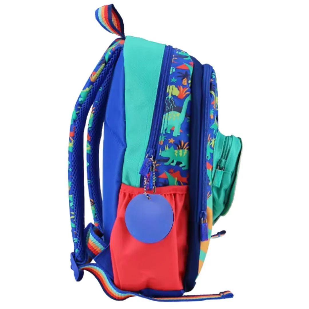 3D Design Backpack with Front Pocket for Kids (Dinosaur)