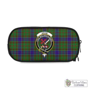 Adam Tartan Pen and Pencil Case with Family Crest