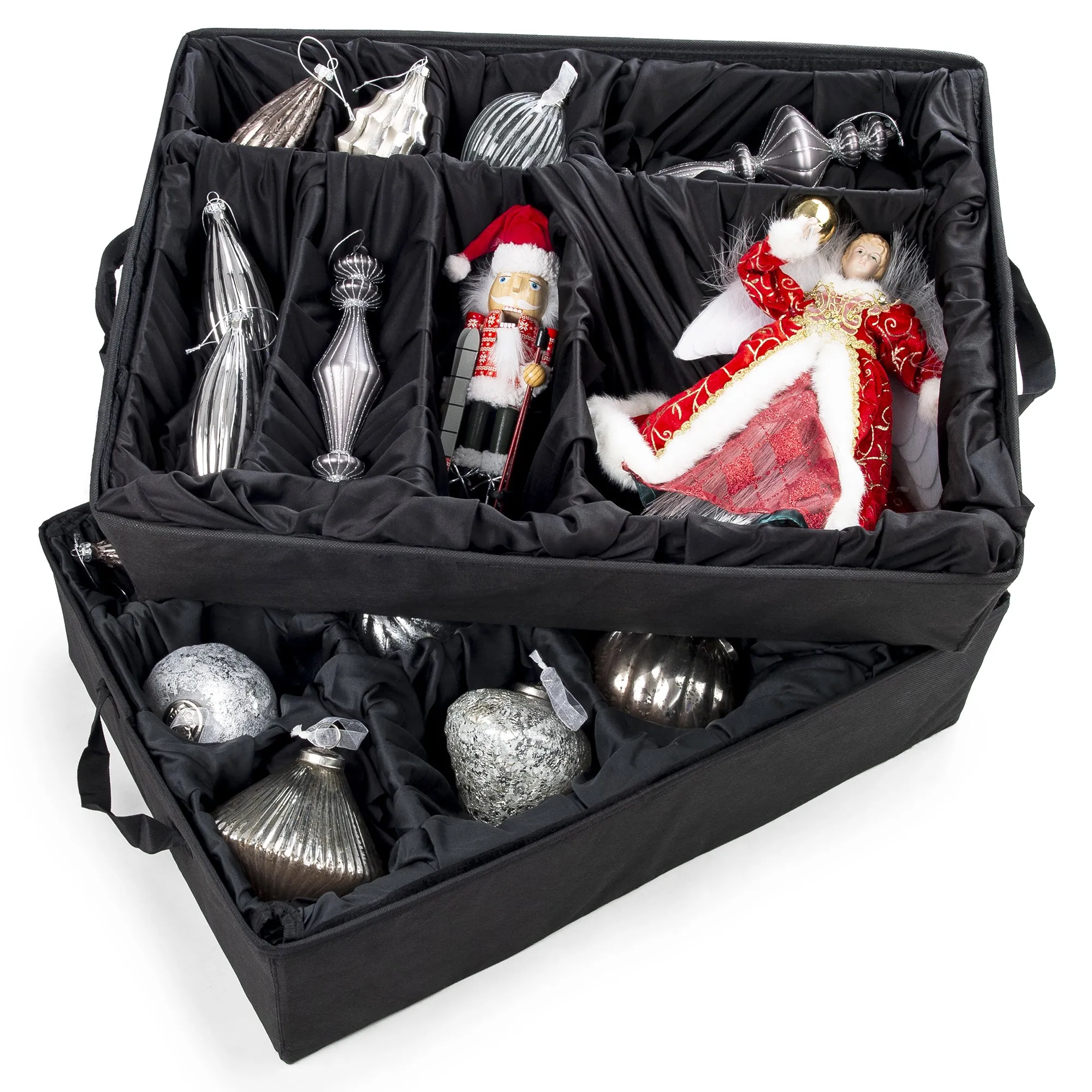 Adjustable Tray Ornament Storage Bag [48 Ornaments]