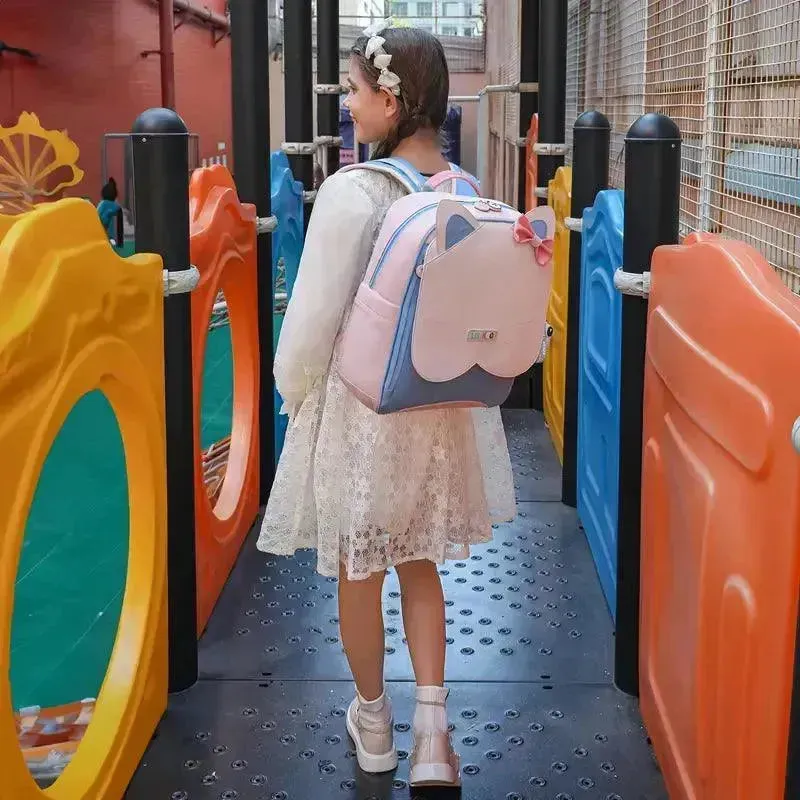 Adorable Cat Themed School College Backpack