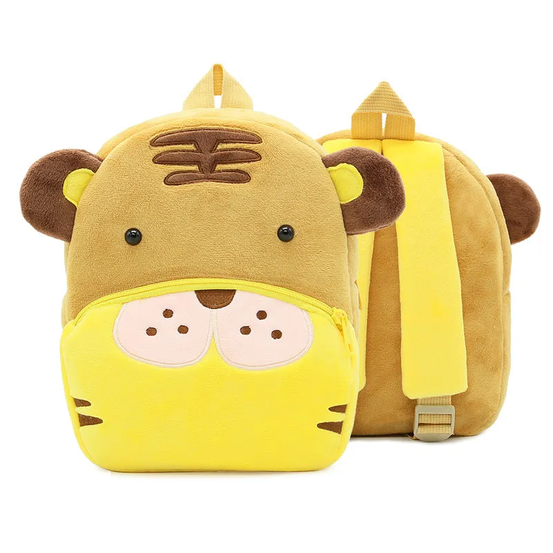 Adorable Zoo Series Plush Backpack for Kids  Perfect Gift