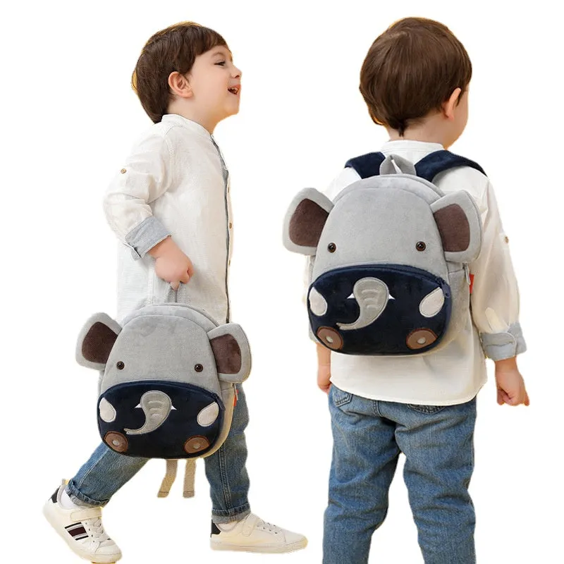 Adorable Zoo Series Plush Backpack for Kids  Perfect Gift