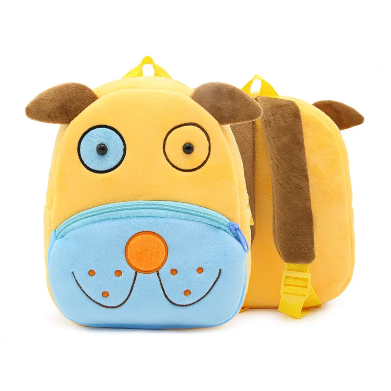 Adorable Zoo Series Plush Backpack for Kids  Perfect Gift