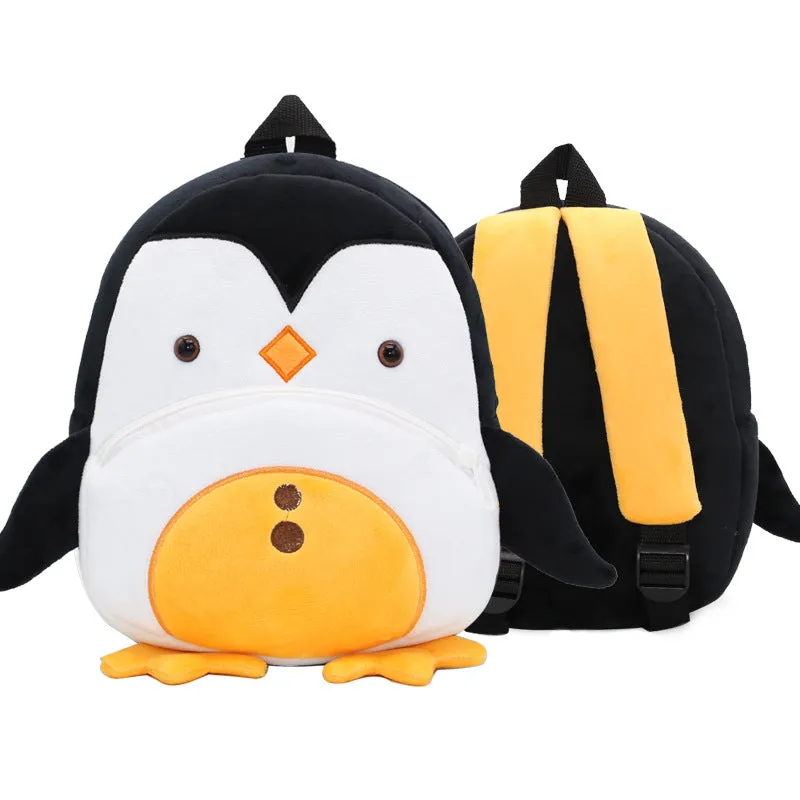 Adorable Zoo Series Plush Backpack for Kids  Perfect Gift