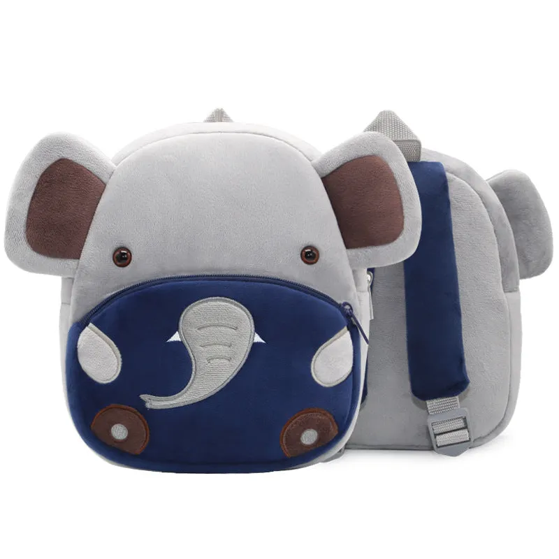 Adorable Zoo Series Plush Backpack for Kids  Perfect Gift