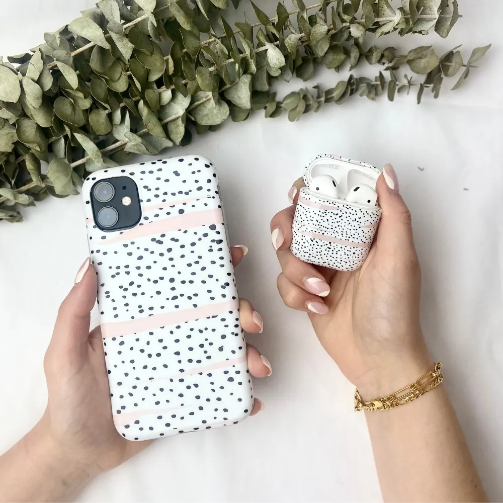 Airpods Case - Pink Dalmatian