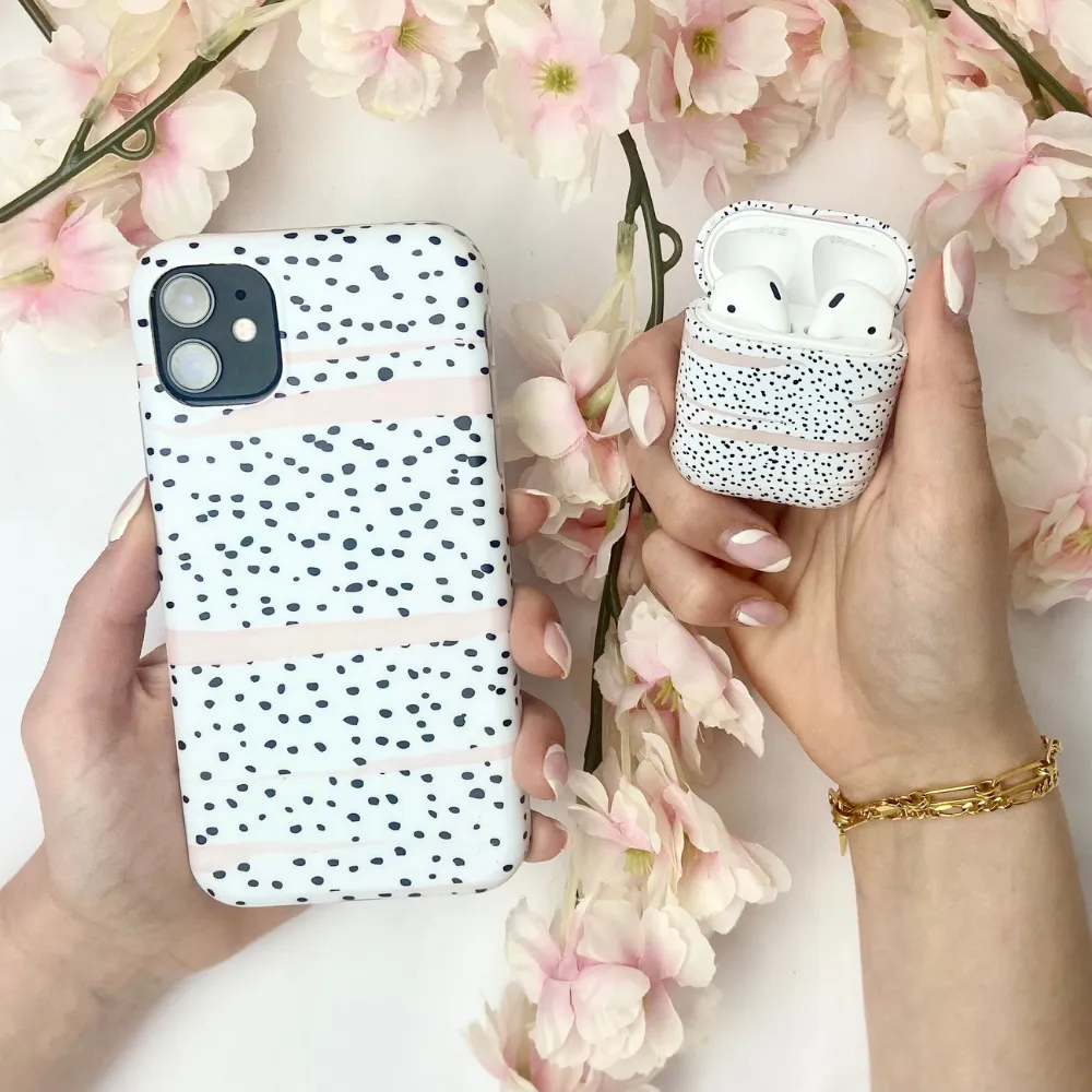 Airpods Case - Pink Dalmatian