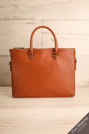 Alban Chili | Brown Briefcase