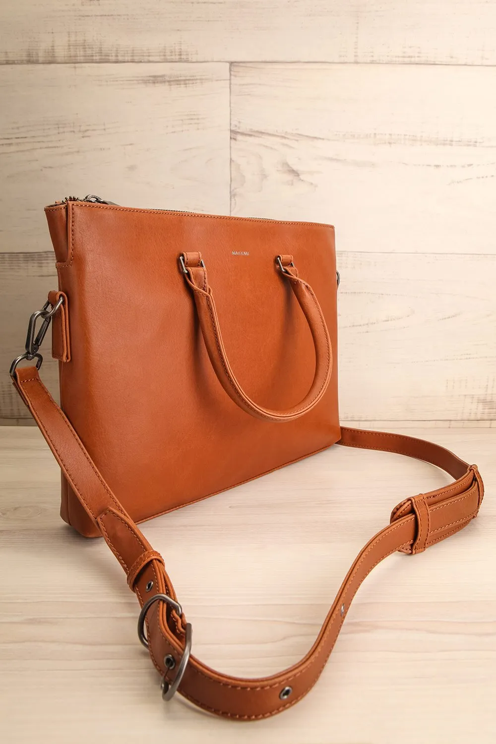 Alban Chili | Brown Briefcase