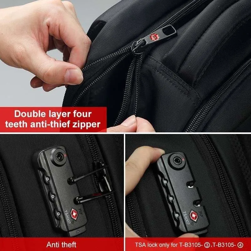 Anti Theft Laptop Backpack Splash Proof  Just For You