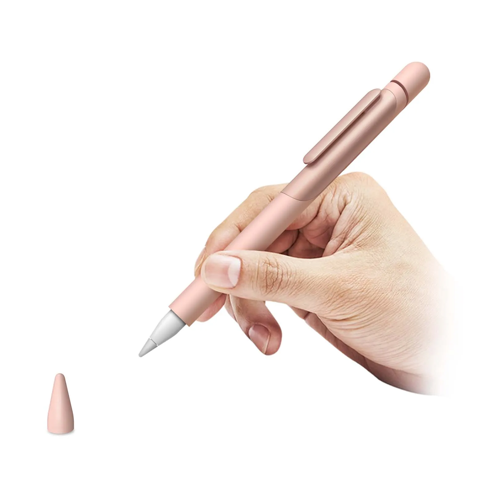 Apple Pencil 1 Silicone Protective Case-Rose Gold