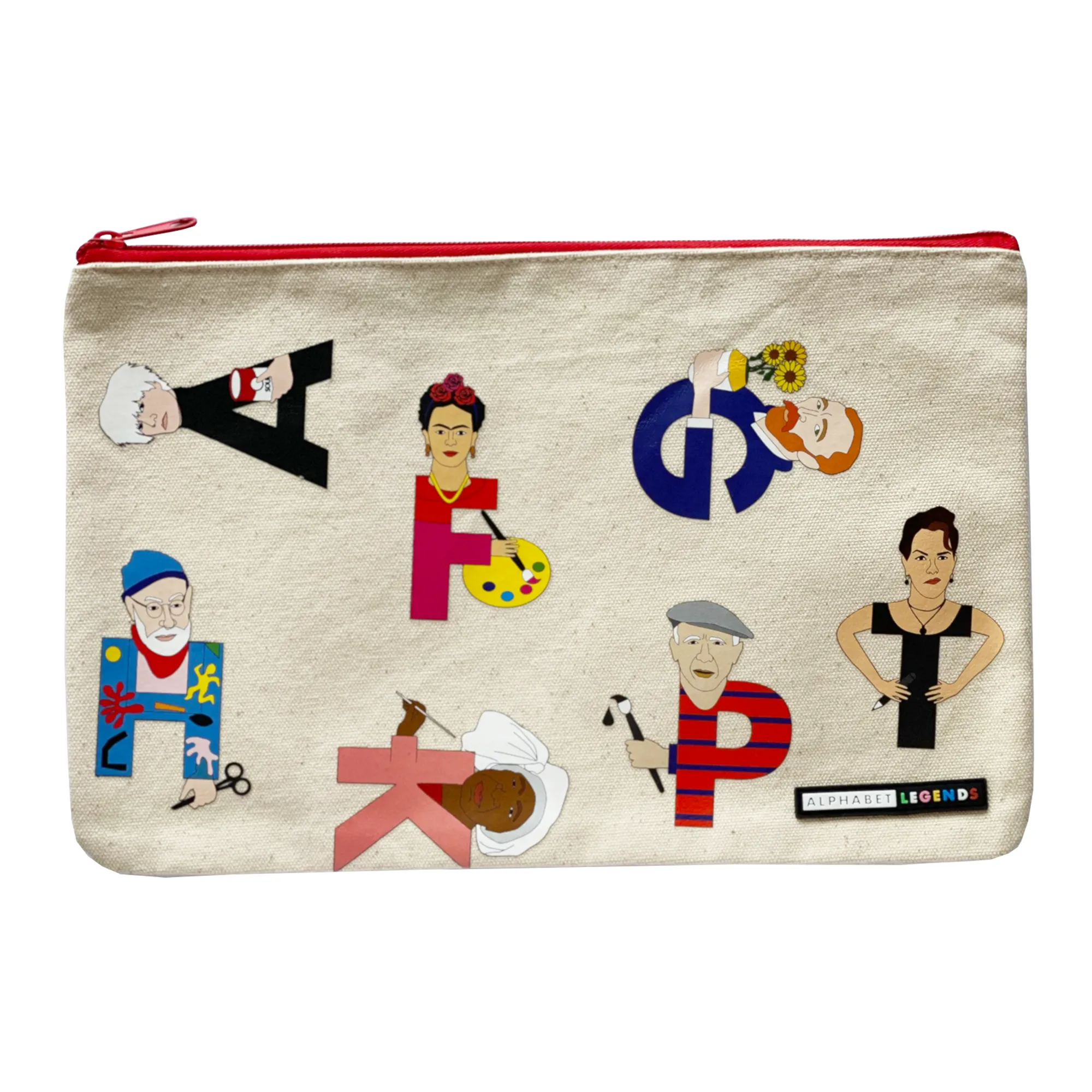 Art Legends Alphabet Pencil Pouch