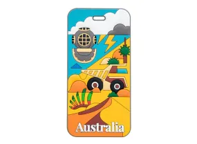 Australia Luggage Tag -  Western Australia