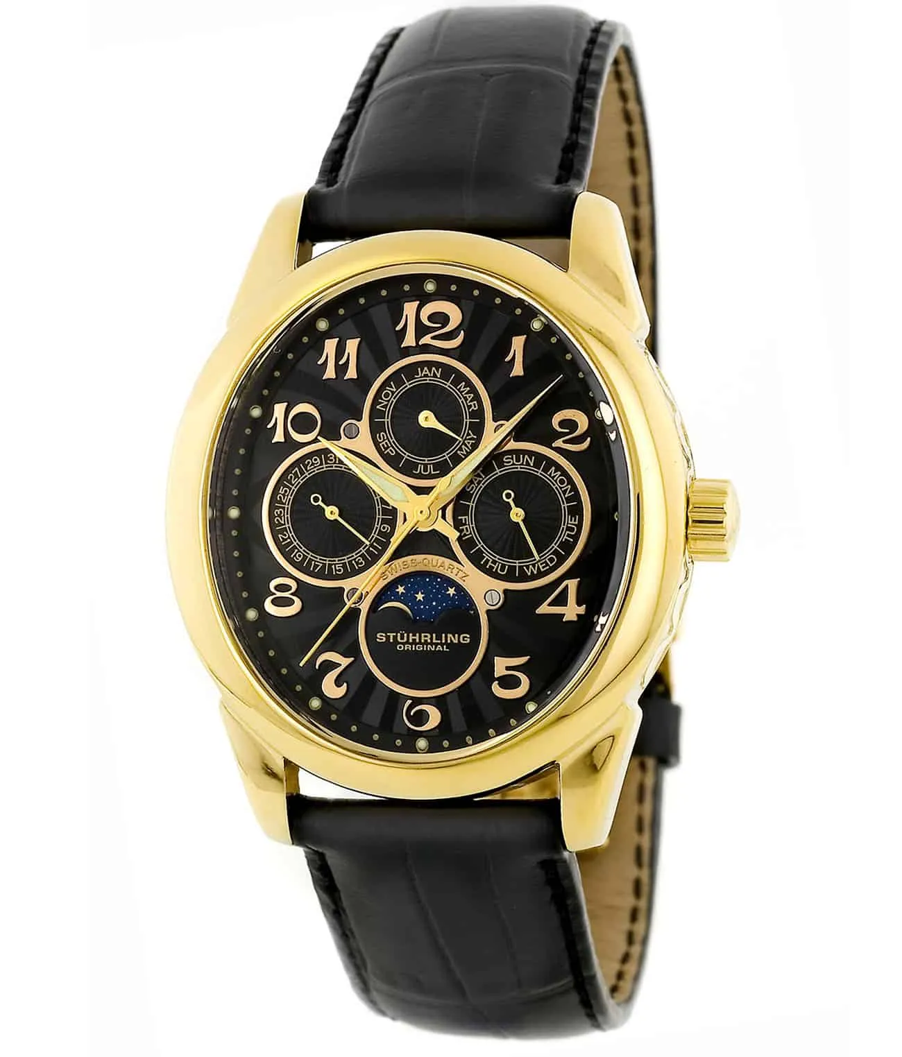 Aviator Calendar 173L 38mm Skeleton