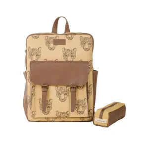 Backpack & Pencil Case Set - Wild Cat