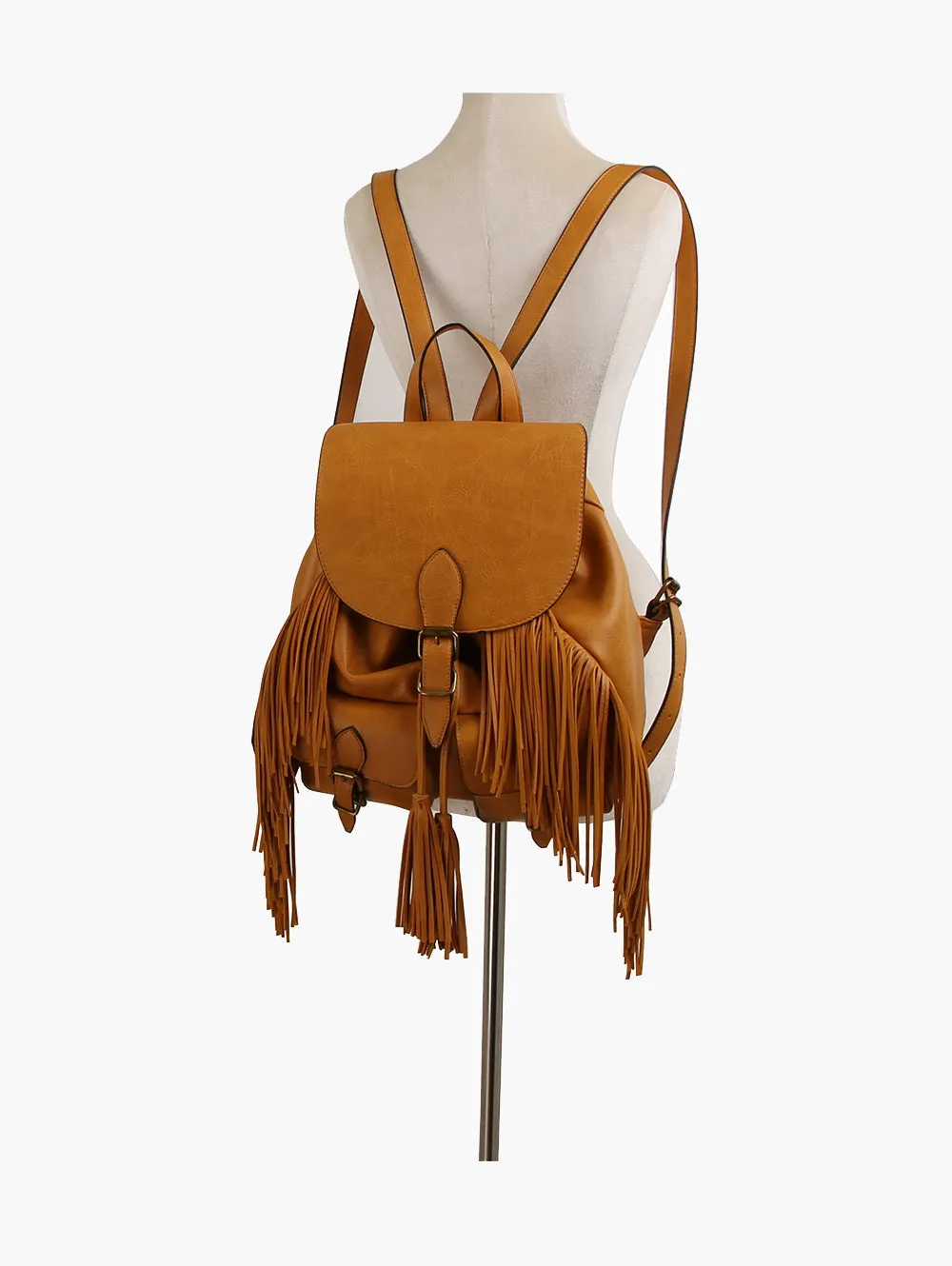 Backpack Purse for Ladies Travel Tassel Bag