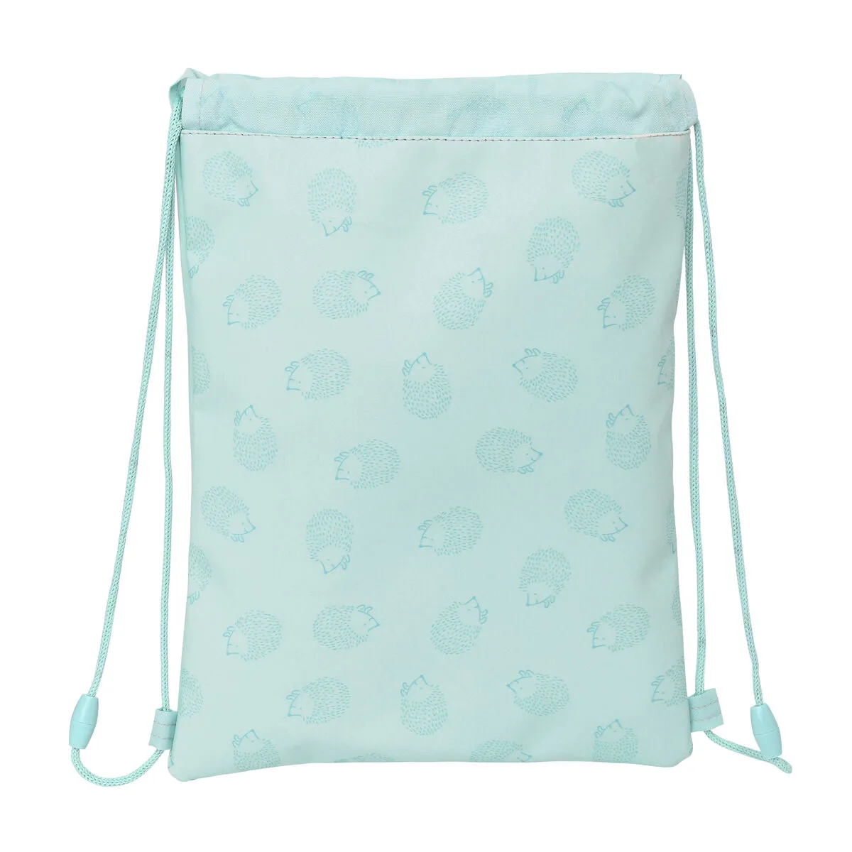 Backpack with Strings Safta Erizo Turquoise (26 x 34 x 1 cm)