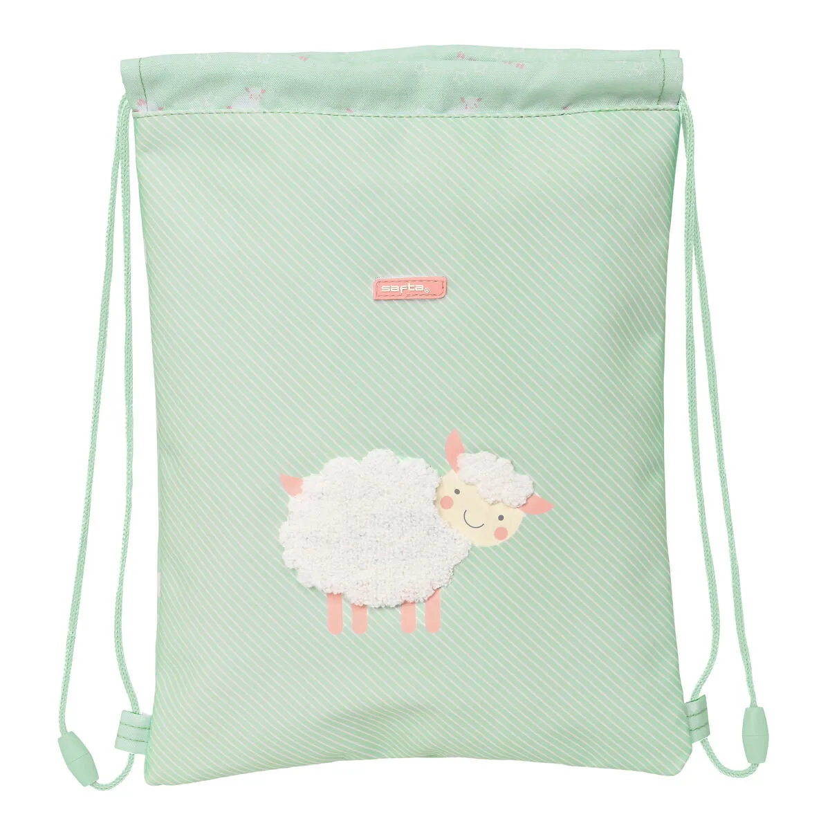 Backpack with Strings Safta Green 26 x 34 x 1 cm Ship