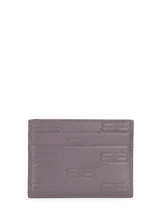 Balenciaga   BB monogram leather card case 