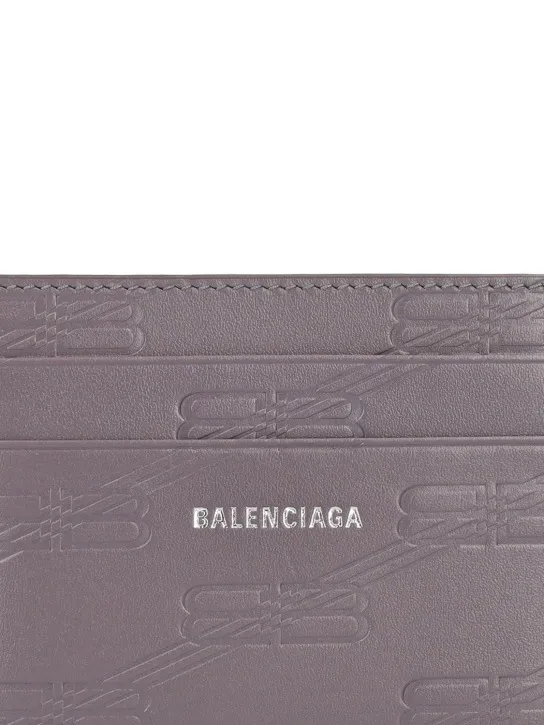 Balenciaga   BB monogram leather card case 