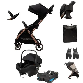 Bambini Prams Paris Travel Stroller  Maxi Cosi Capsule with base Package