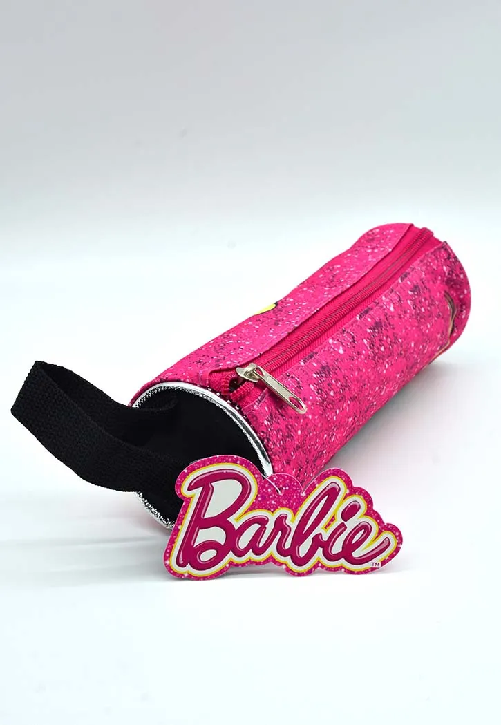 Barbie - Round Pencil Case