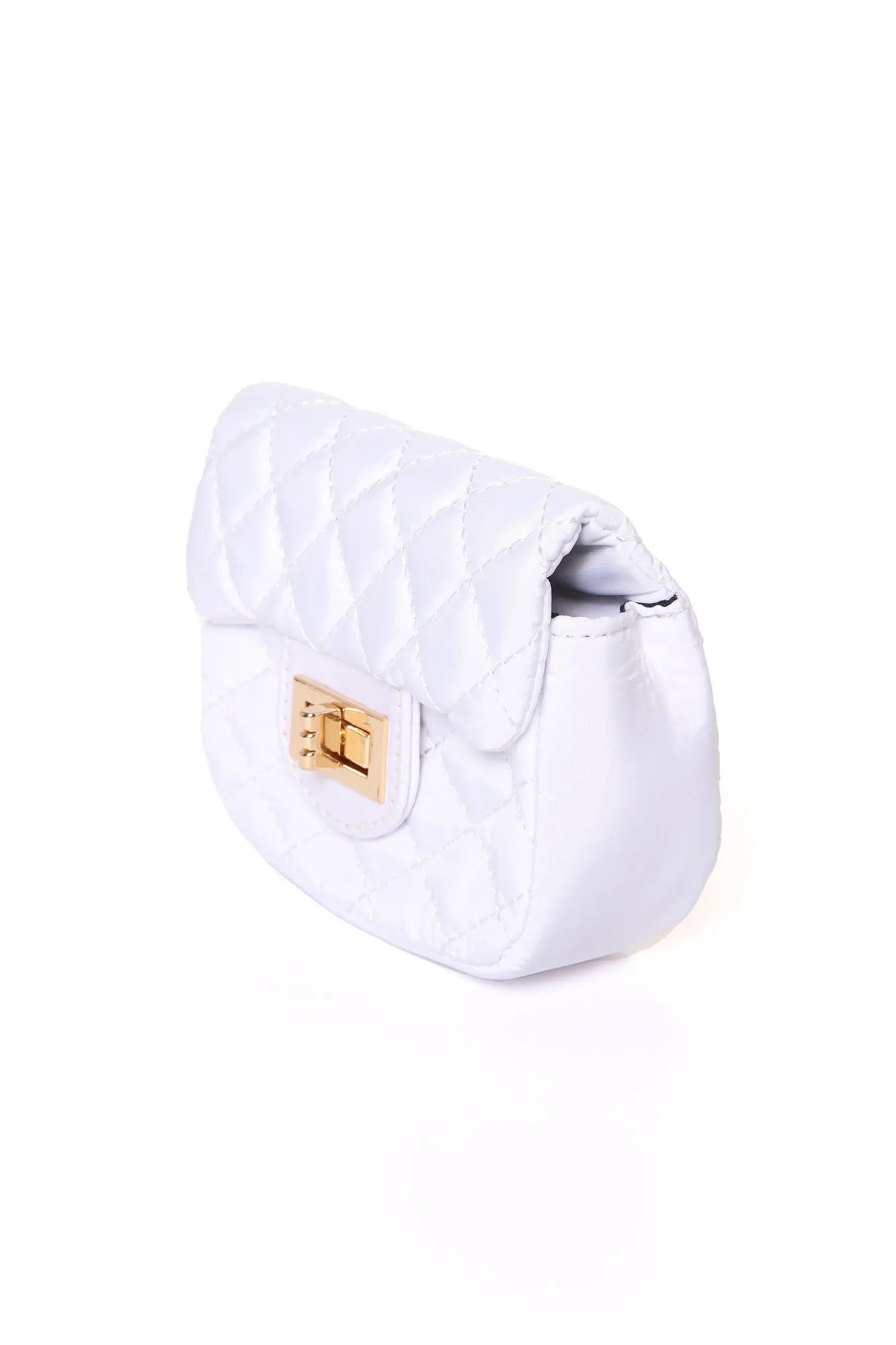 Better Than Ever Micro Mini Bag - White