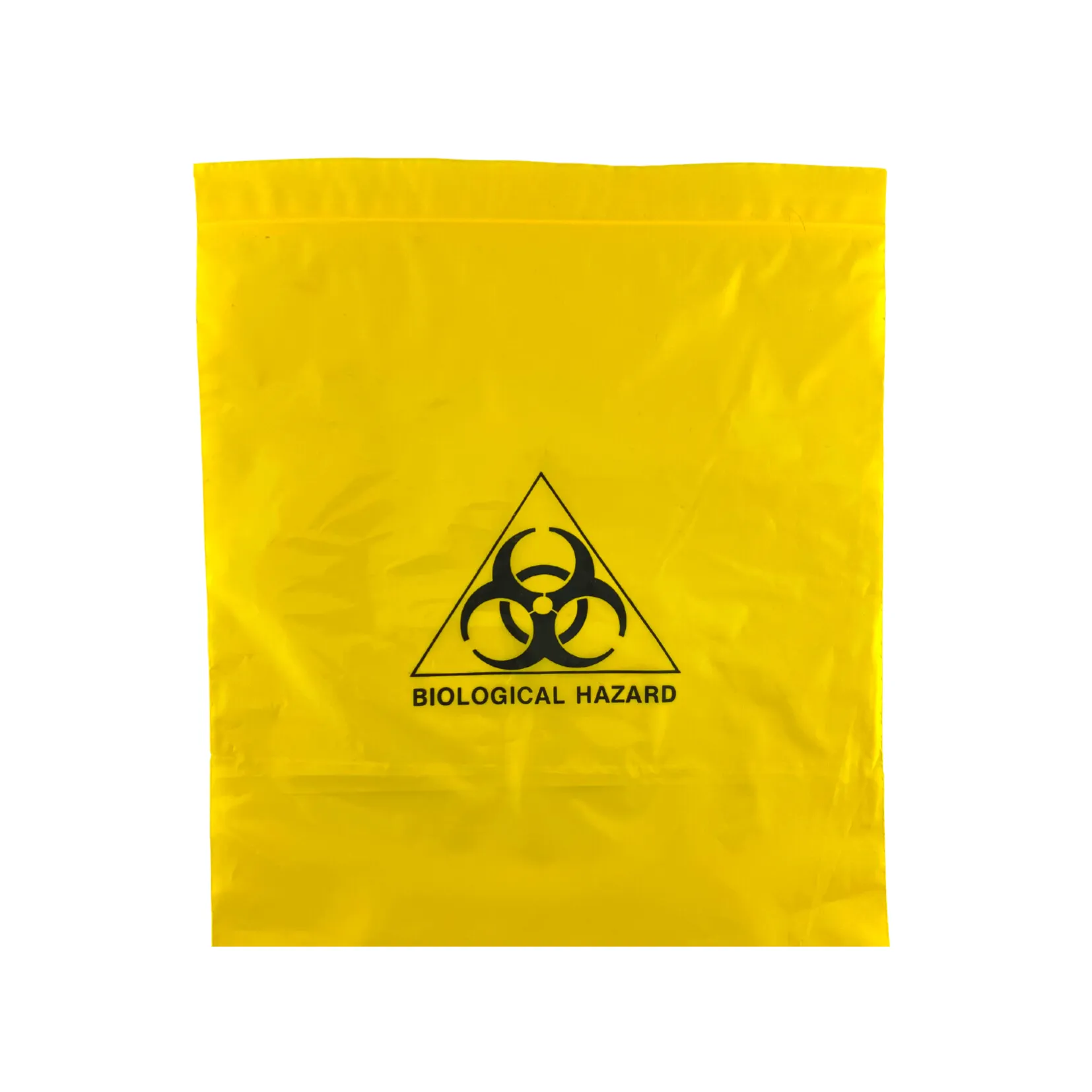 Biological Hazard Bag Yellow 25cm x 30cm (1)