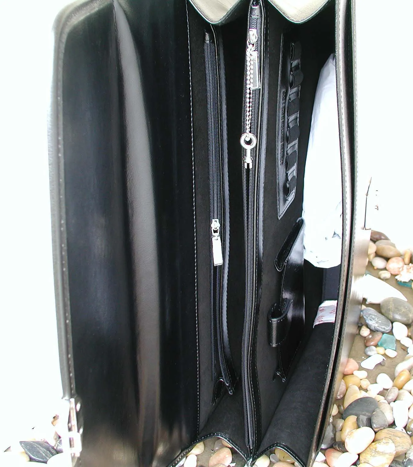 Black Leather Briefcase