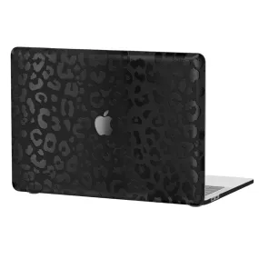 Black Leopard MacBook Case