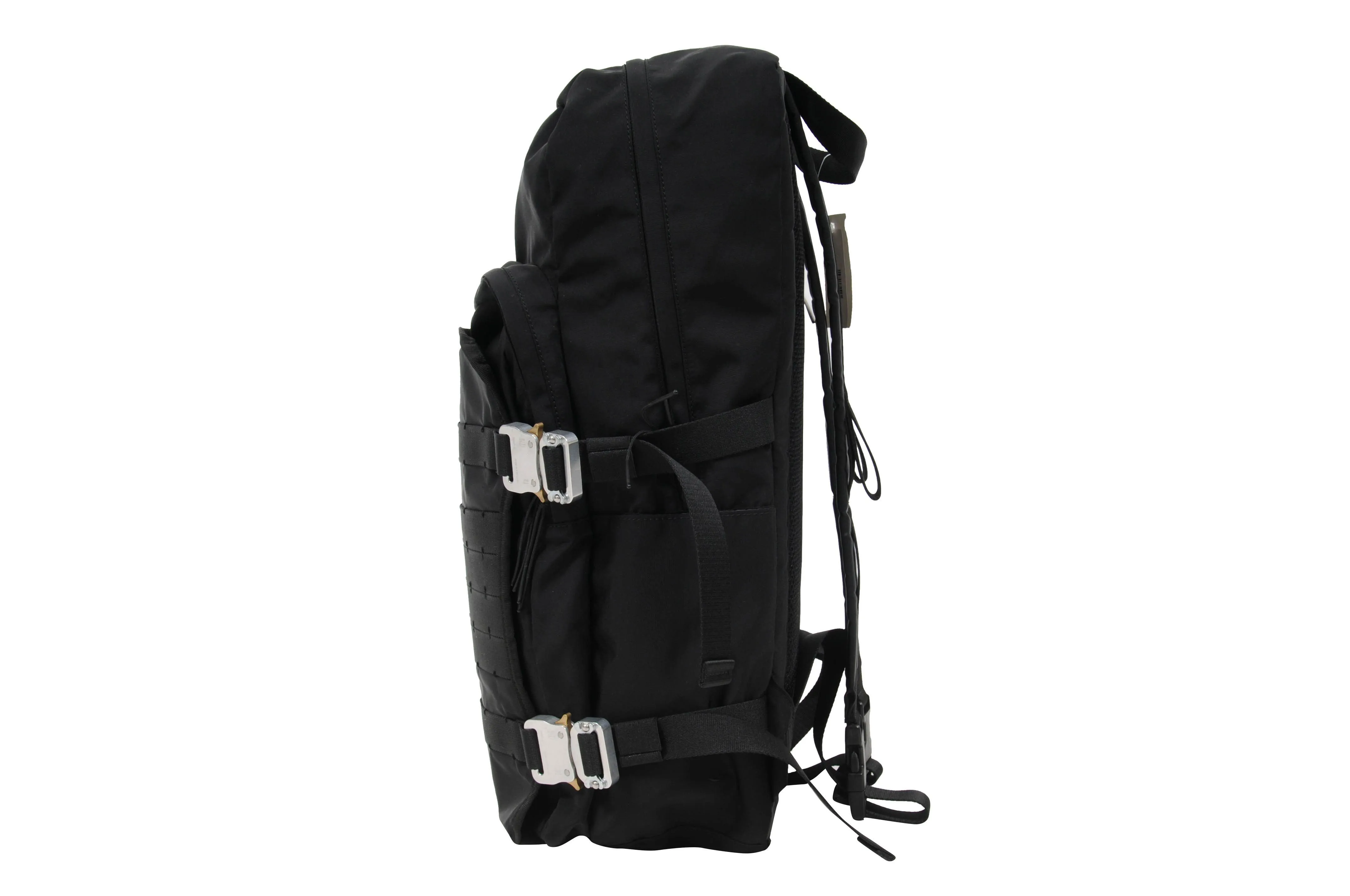 Black Nylon Camping Backpack