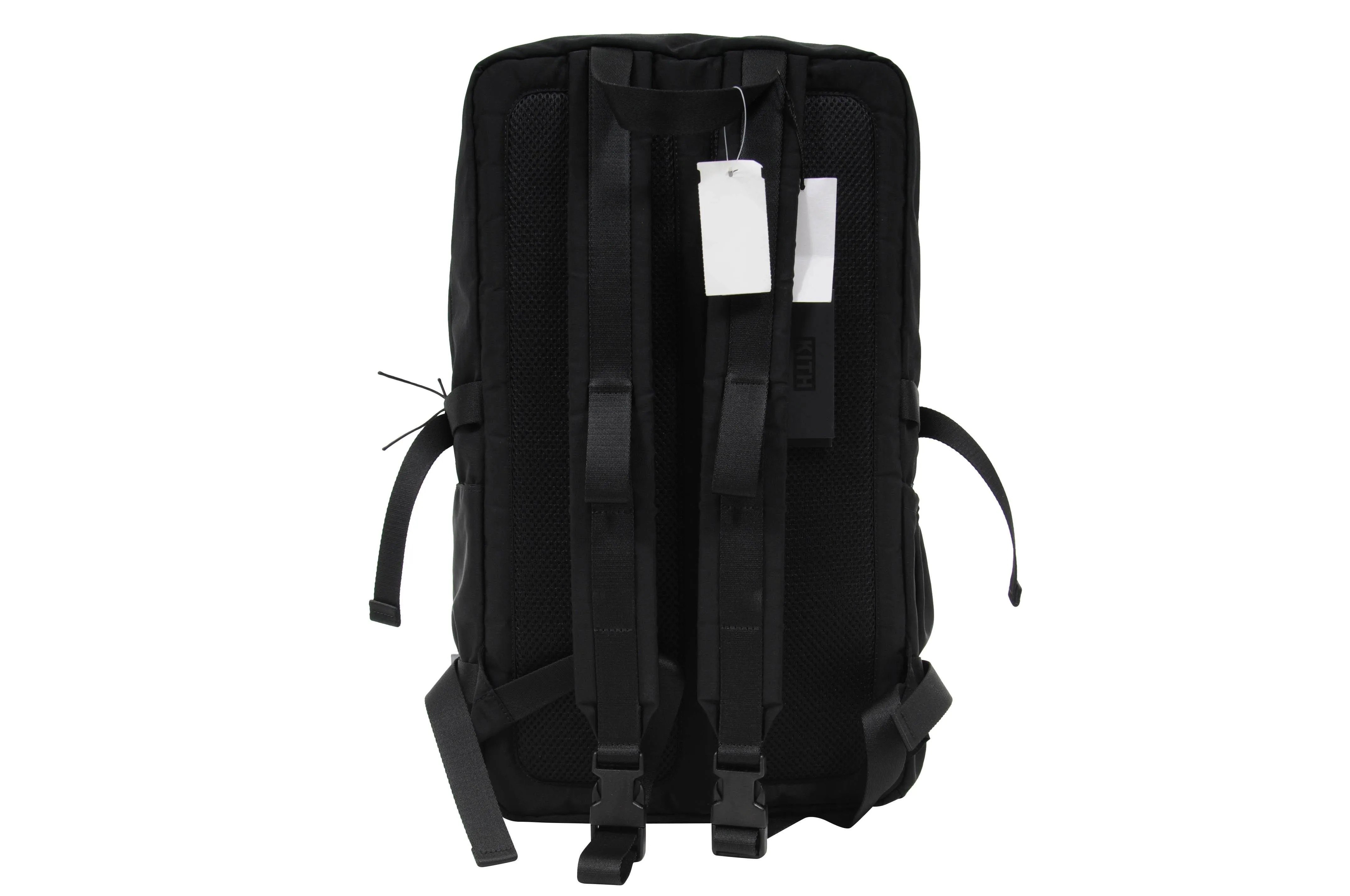 Black Nylon Camping Backpack