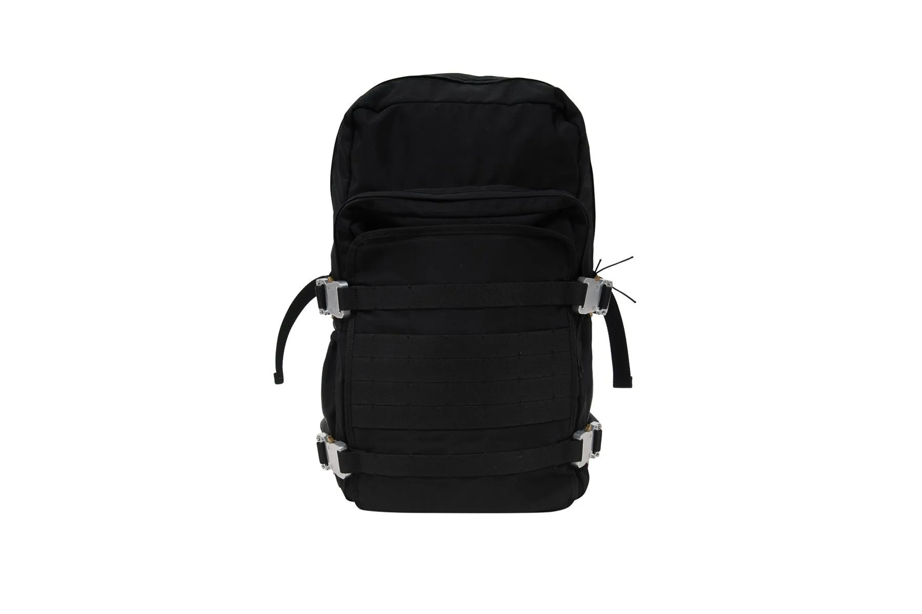 Black Nylon Camping Backpack