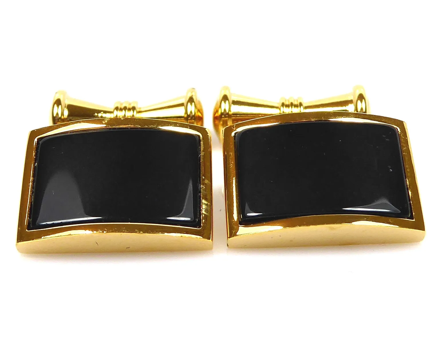 Black Onyx Chain Cufflinks