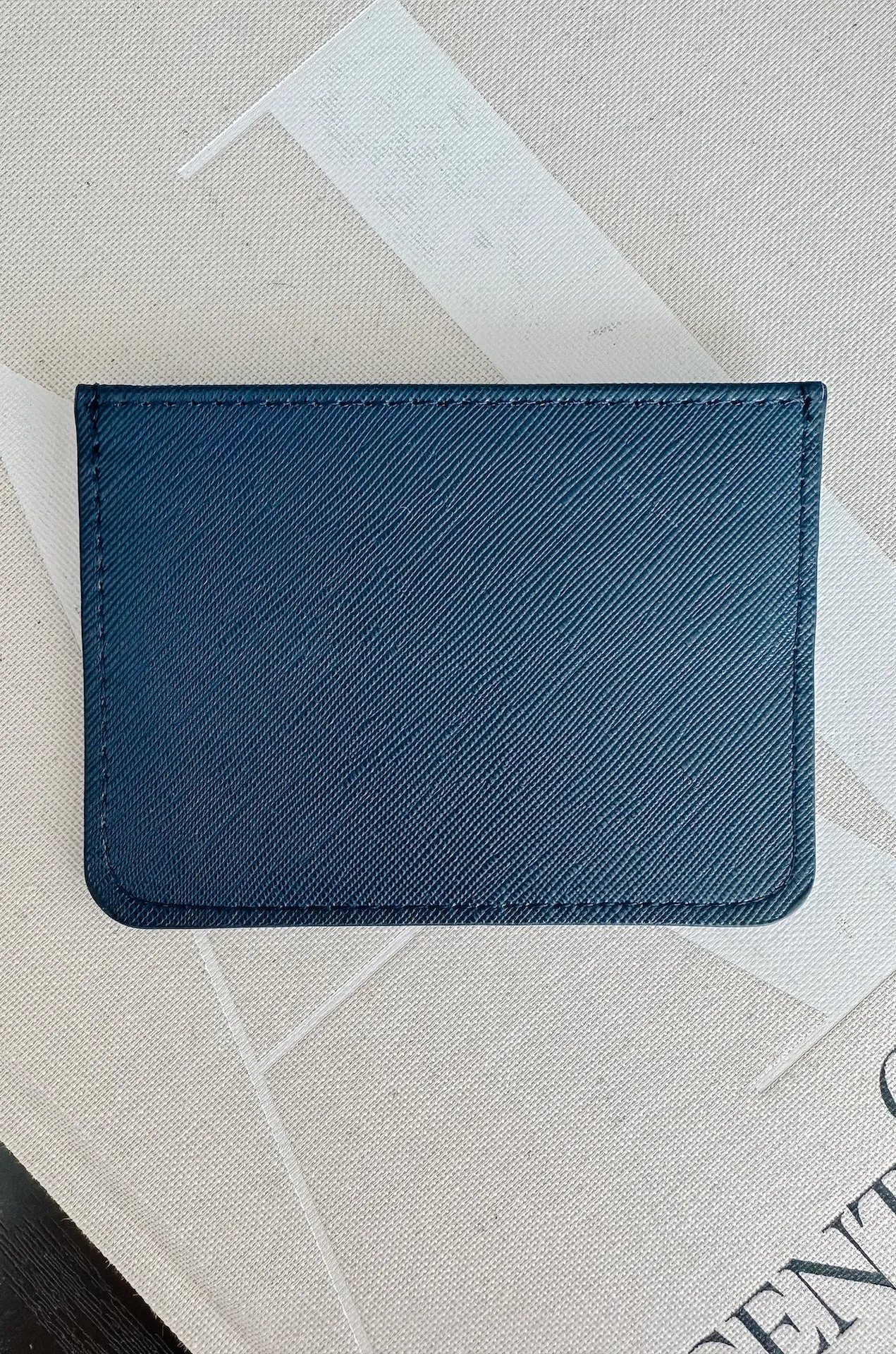 Blue Card Holder