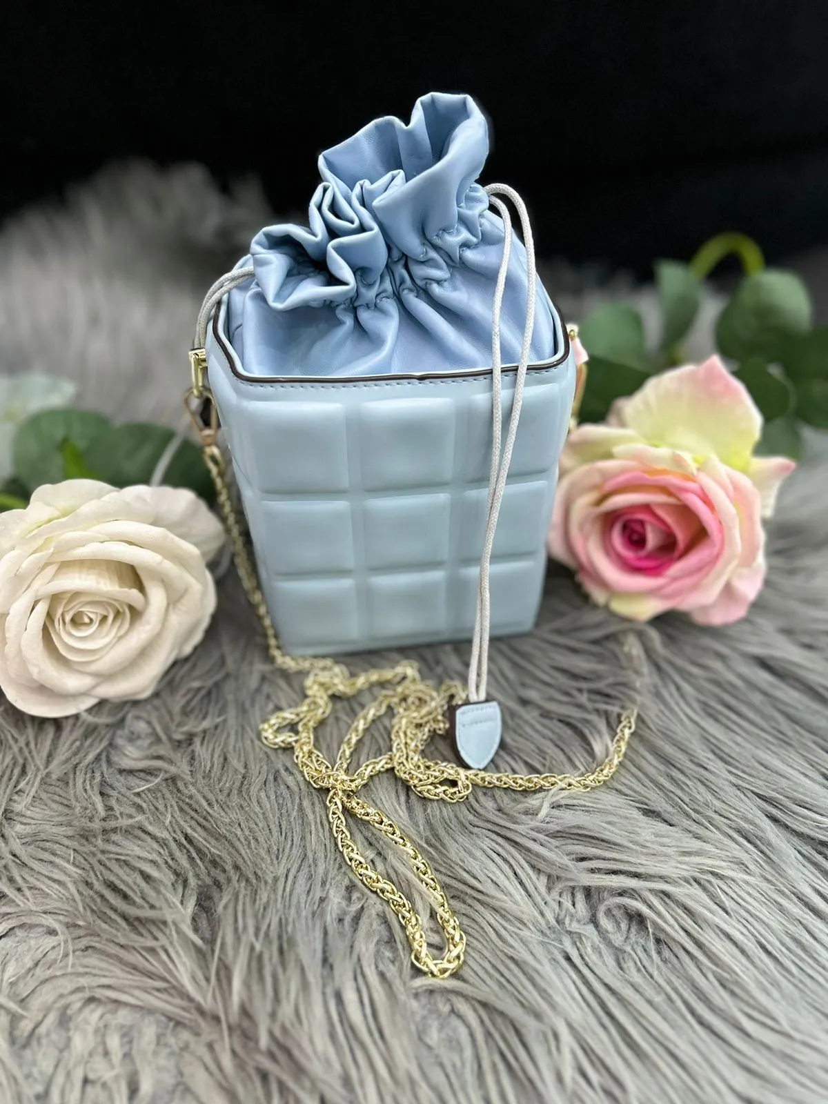 Blue Cube Mini bag