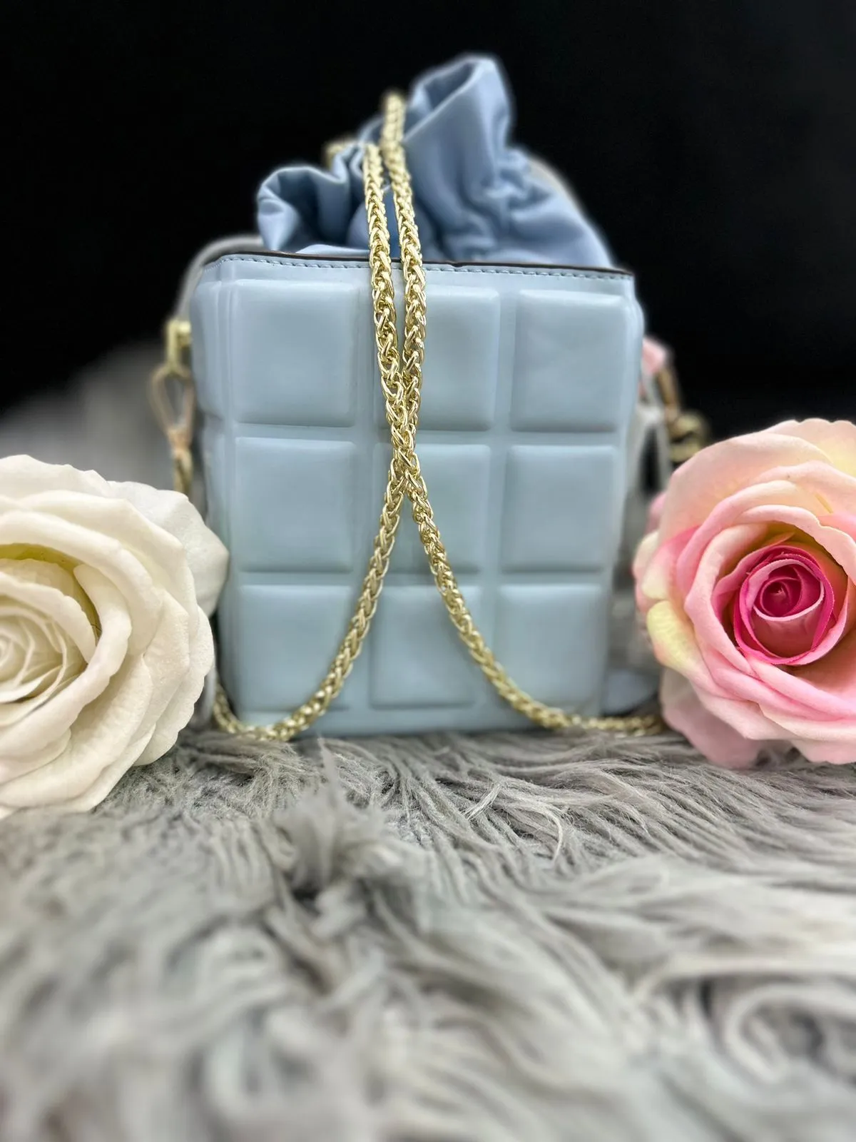 Blue Cube Mini bag