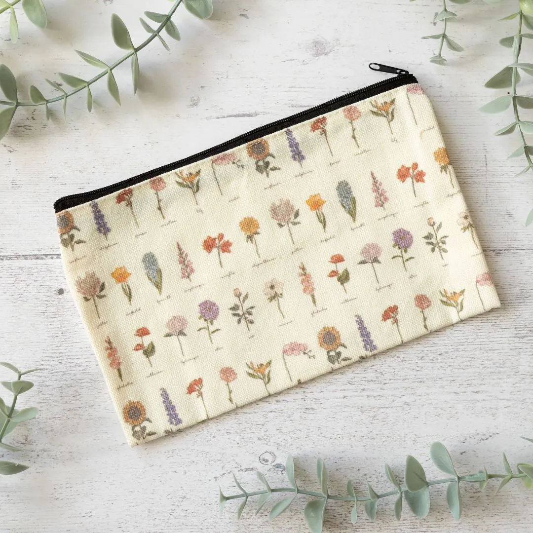 Botanics Canvas Pencilcase