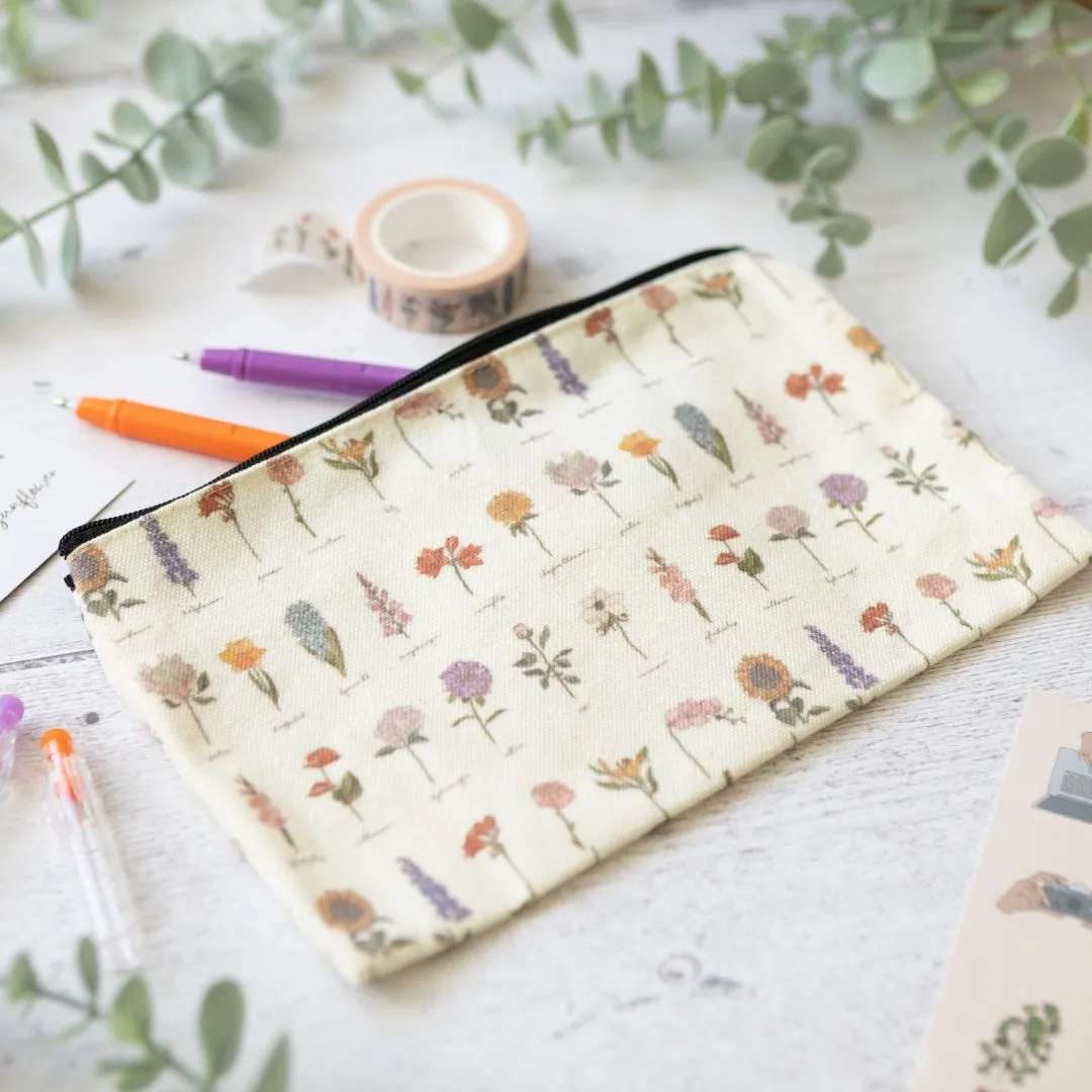 Botanics Canvas Pencilcase