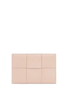 Bottega Veneta   Cassette leather credit card case 