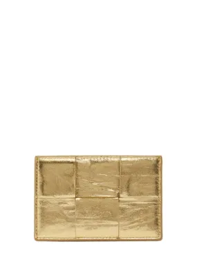 Bottega Veneta   Cassette leather credit card case 