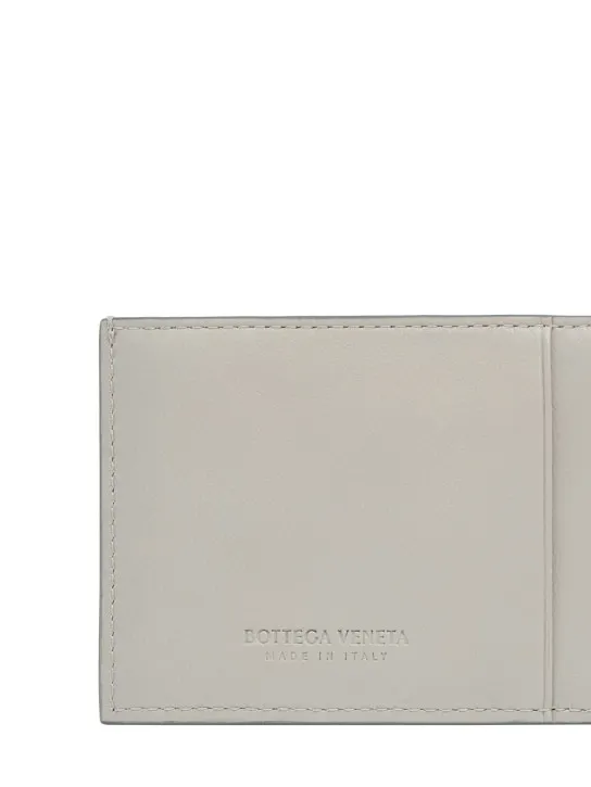 Bottega Veneta   Cassette leather credit card case 