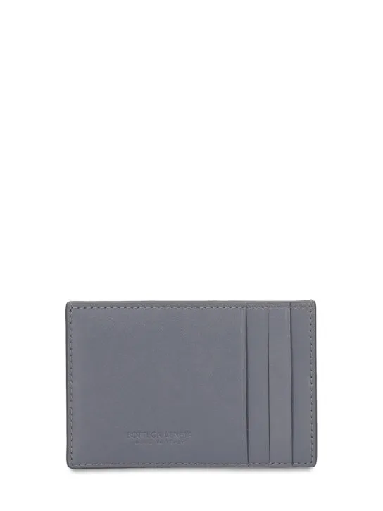 Bottega Veneta   Cassette leather credit card case 