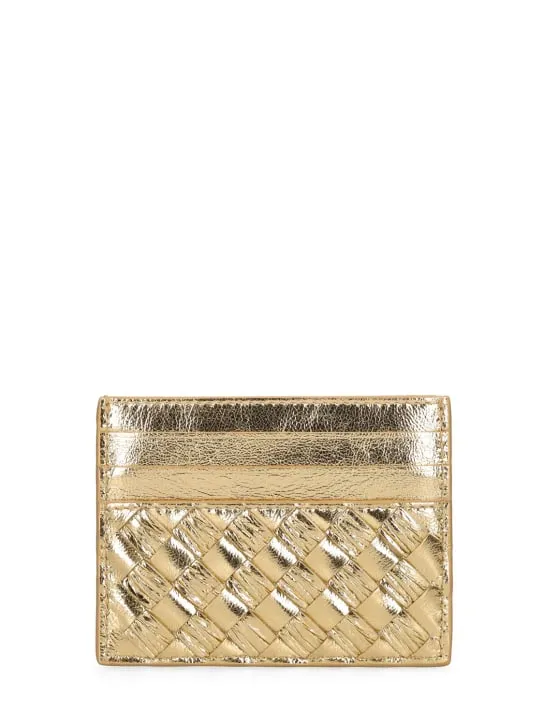 Bottega Veneta   Intrecciato leather credit card case 