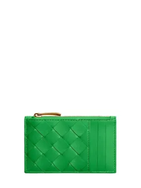 Bottega Veneta   Zipped leather card case 