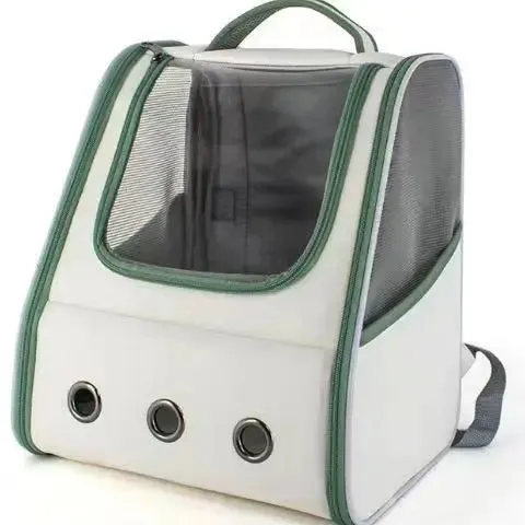 Breathable Cat Carrier Backpack with Multi-Access Doors and Safety Features