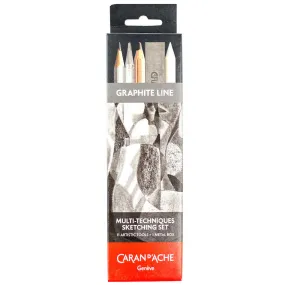 Caran d'Ache Graphite Line Multi-Techniques Sketching Set